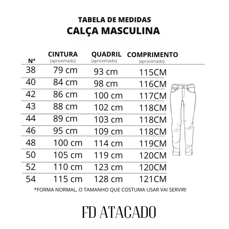 Kit Com 2 Calças Jeans FORUM Premium Masculina (Esgotada)