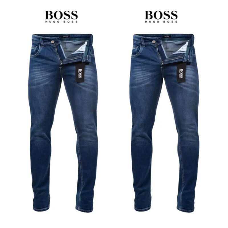 Kit Com 2 Calças Jeans BOSS Premium Masculina (Últimas Unidades)