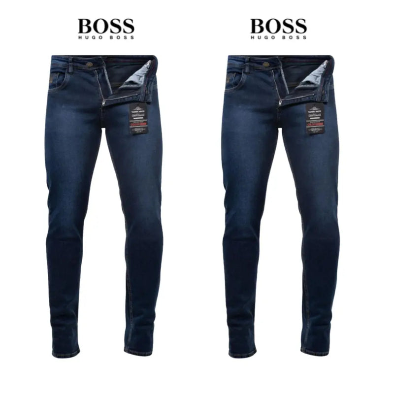 Kit Com 2 Calças Jeans BOSS Premium Masculina (Últimas Unidades)