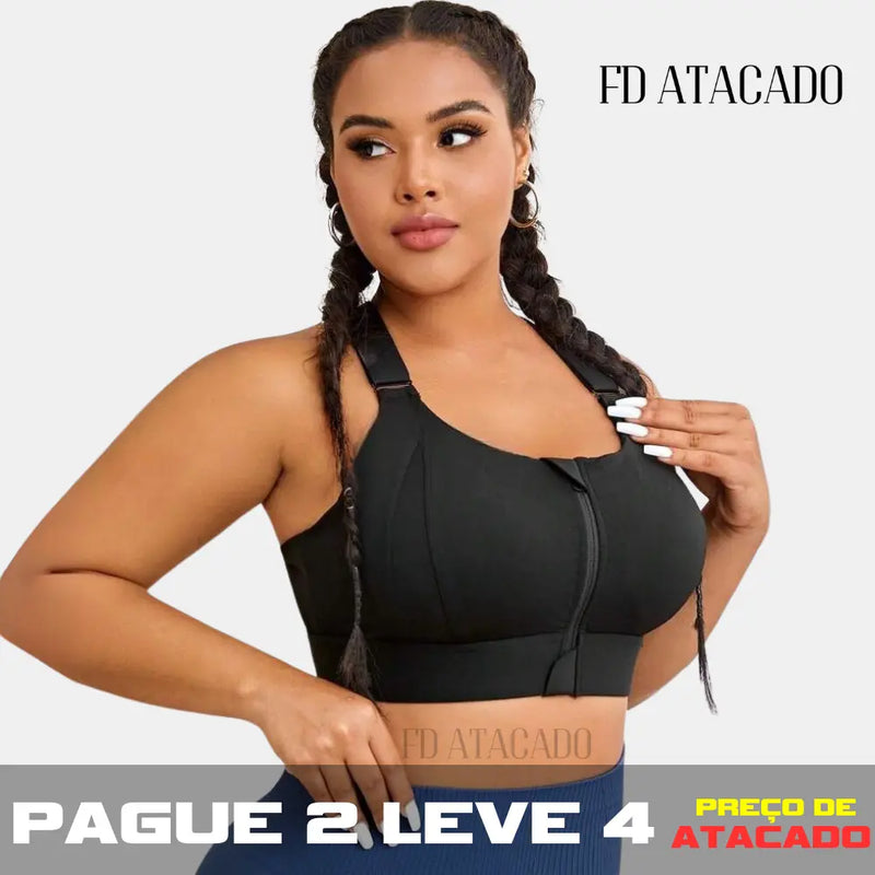 Pague 2 Leve 4 Peças - Sutiã Up Esportivo Top Training com Frete Grátis (Atacado)